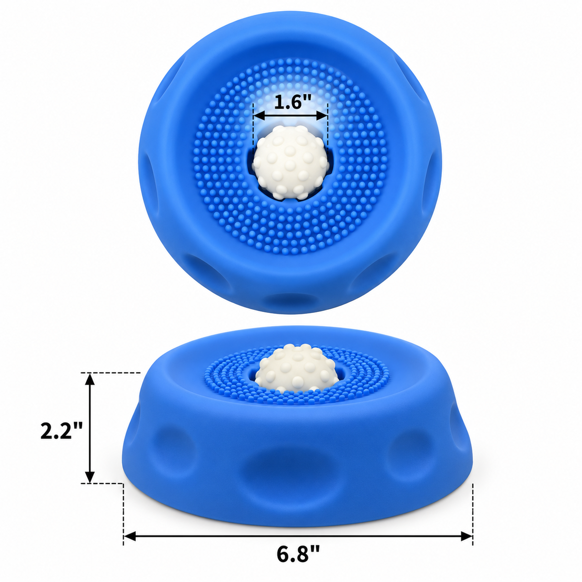 Soft Silicone Slow Feeder Bowl for Dogs and Small Pets