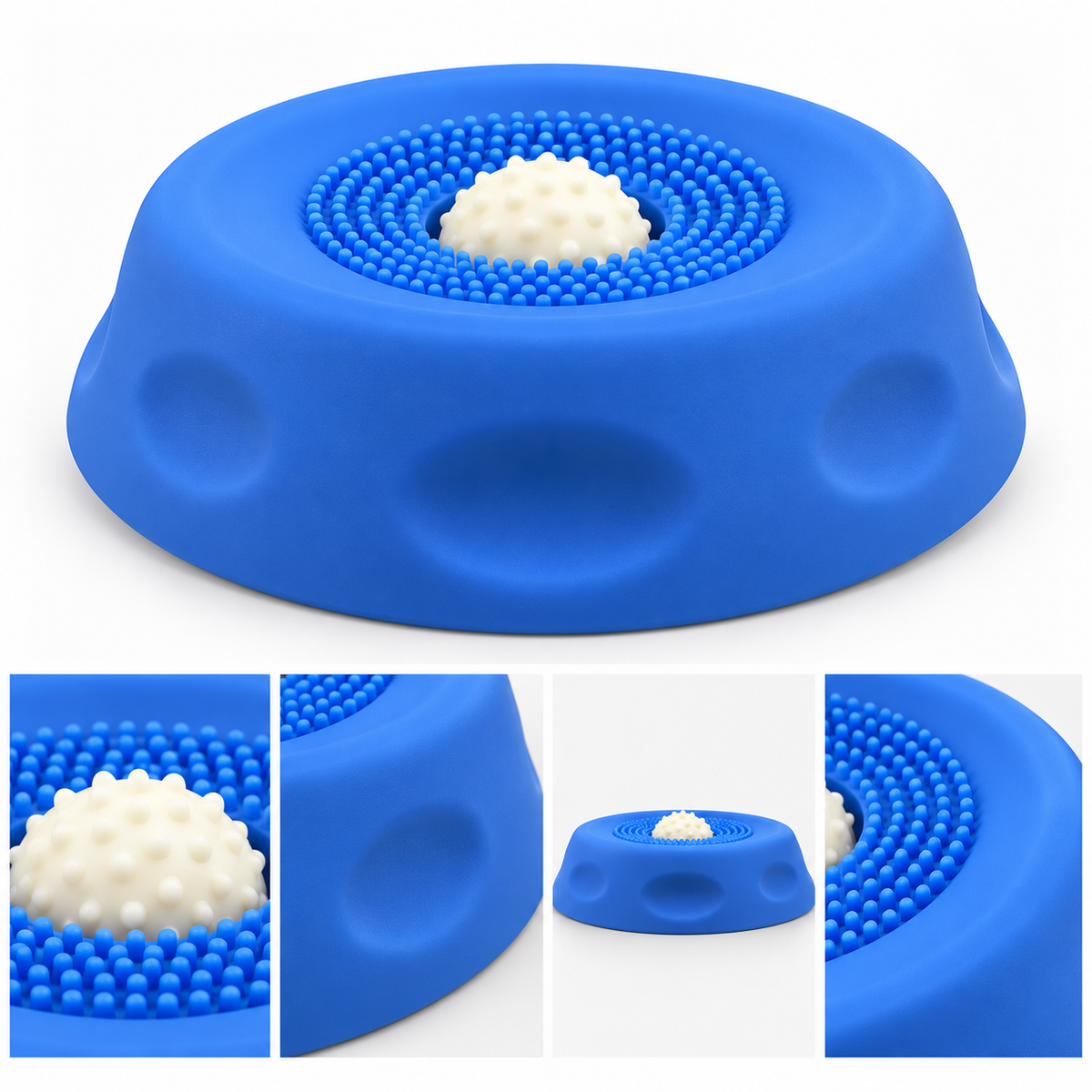 Soft Silicone Slow Feeder Bowl for Dogs and Small Pets