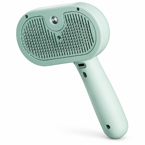 Pet Spray Grooming Massage Comb with Gentle Hair Care Design
