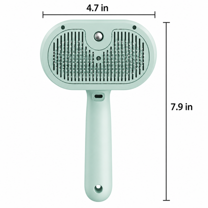 Pet Spray Grooming Massage Comb with Gentle Hair Care Design