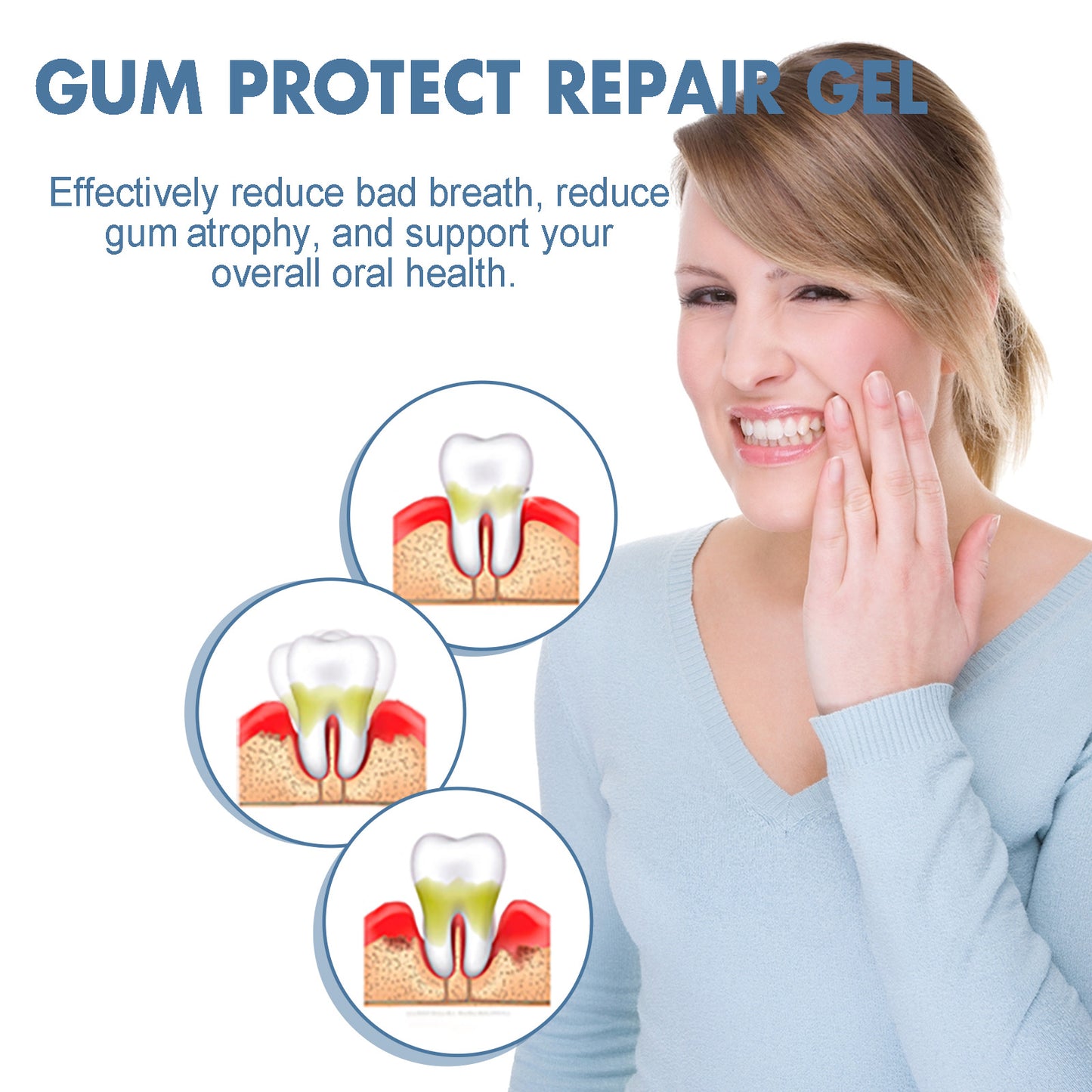 ⭐ 4.9/5 Stars | 10,000+ Happy Customers ⭐ Evroya®Gum Repair Gel – Visibly Removes Years of Stains, Heals Receding Gums & Gives You All-Day Fresh Breath