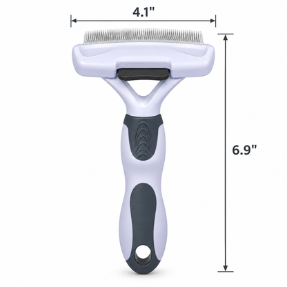 Professional Pet Deshedding & Grooming Comb for Dogs and Cats