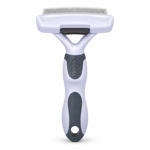 Professional Pet Deshedding & Grooming Comb for Dogs and Cats