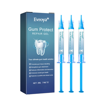 ⭐ 4.9/5 Stars | 10,000+ Happy Customers ⭐ Evroya®Gum Repair Gel – Visibly Removes Years of Stains, Heals Receding Gums & Gives You All-Day Fresh Breath